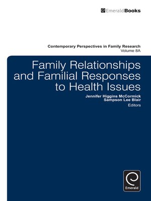 cover image of Contemporary Perspectives in Family Research, Volume 8A